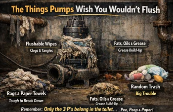 The Things Pumps Wish You Wouldn't Flush